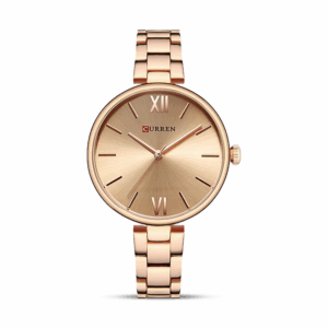 Curren 9017 Ladies Watch Women Quartz Watch - Rose Gold