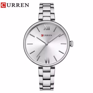 Curren 9017 Ladies Watch Women Quartz Watche - Silver