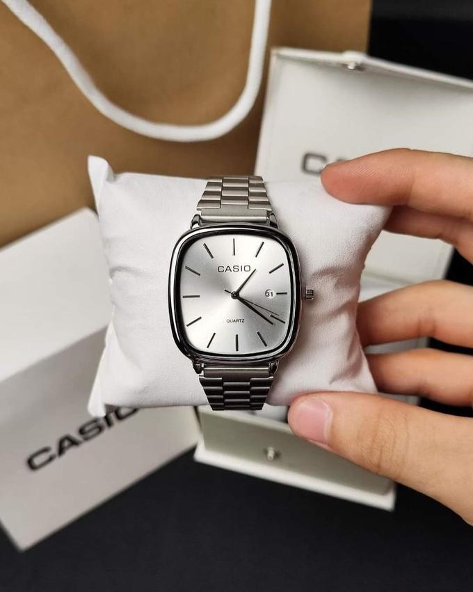 Silver Casio LTP E117